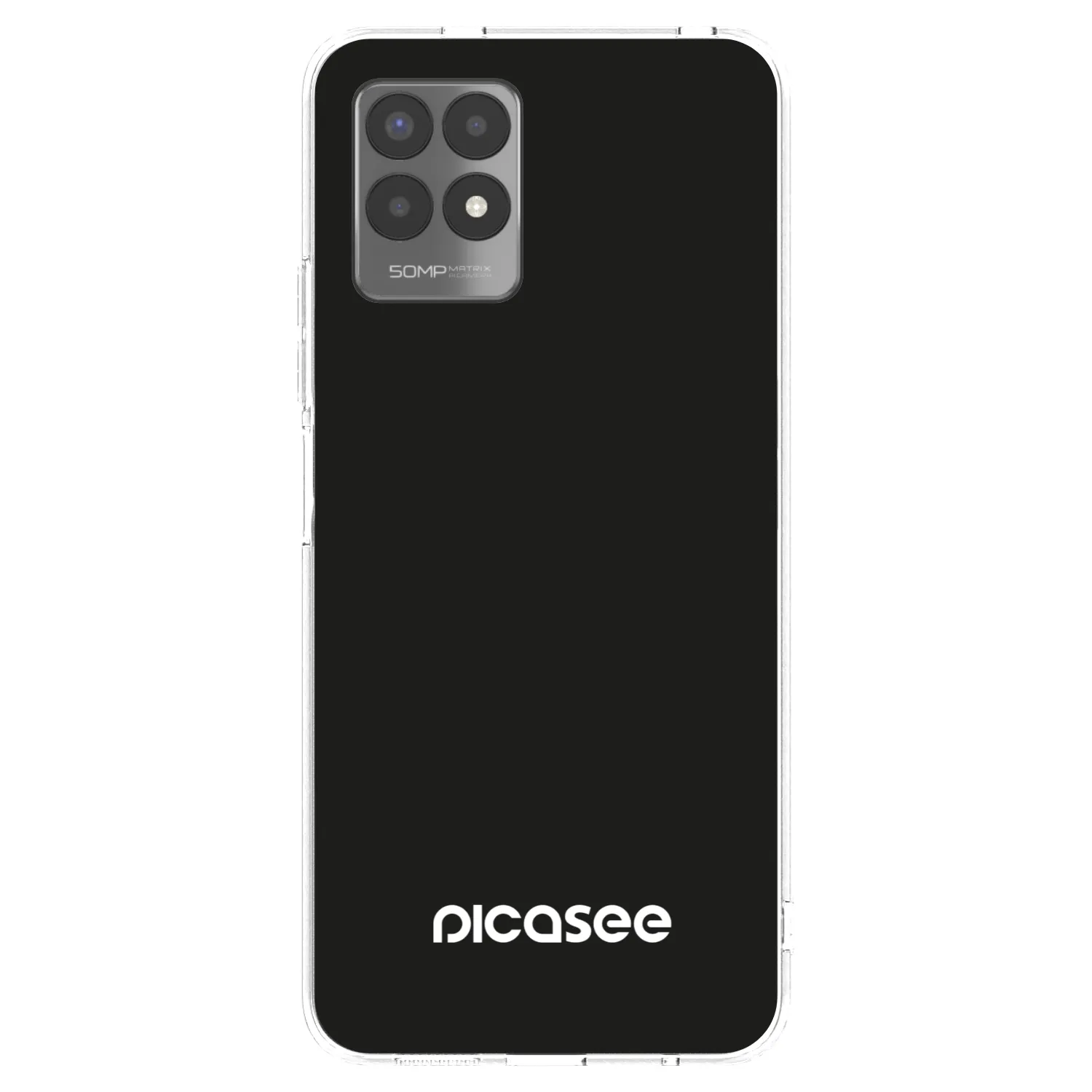 Picasee husă transparentă din silicon pentru Realme 8i - Picasee
