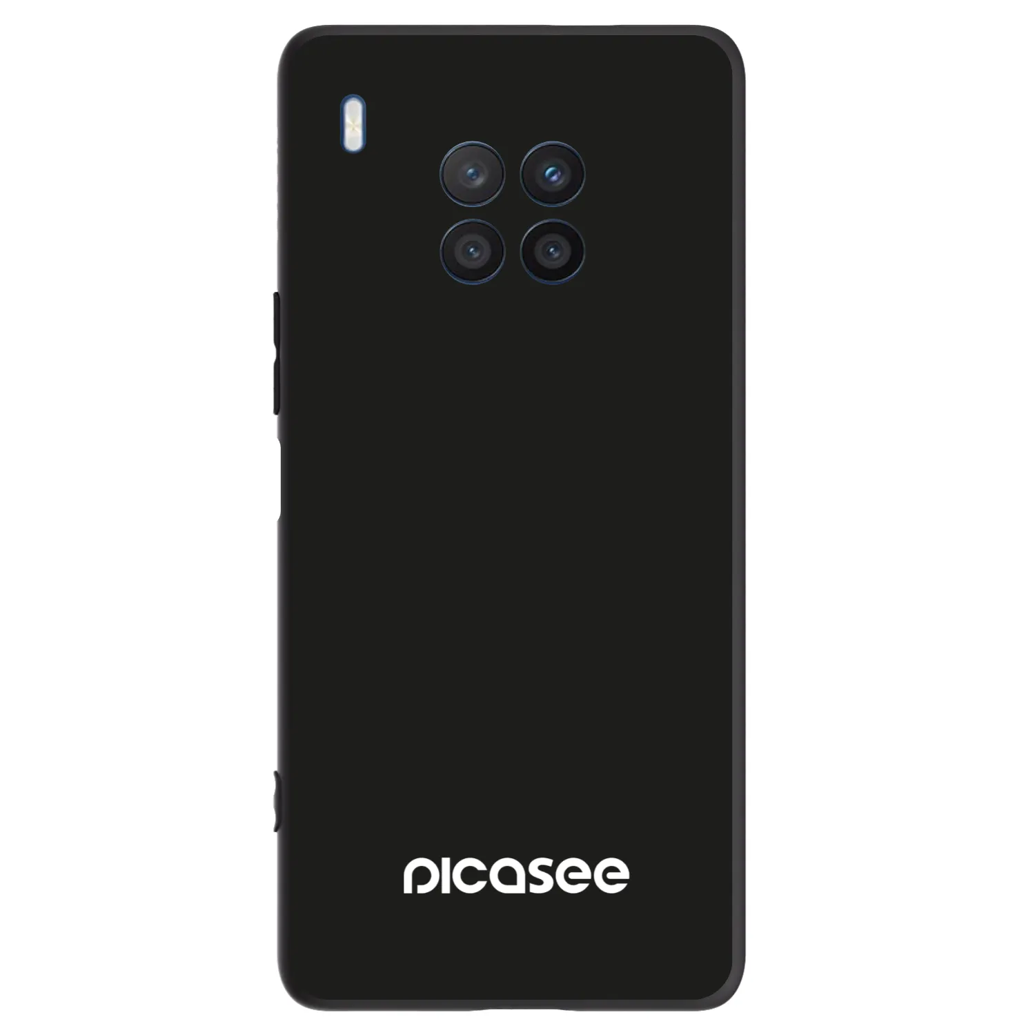 Picasee husă neagră din silicon pentru Honor 50 Lite - Picasee