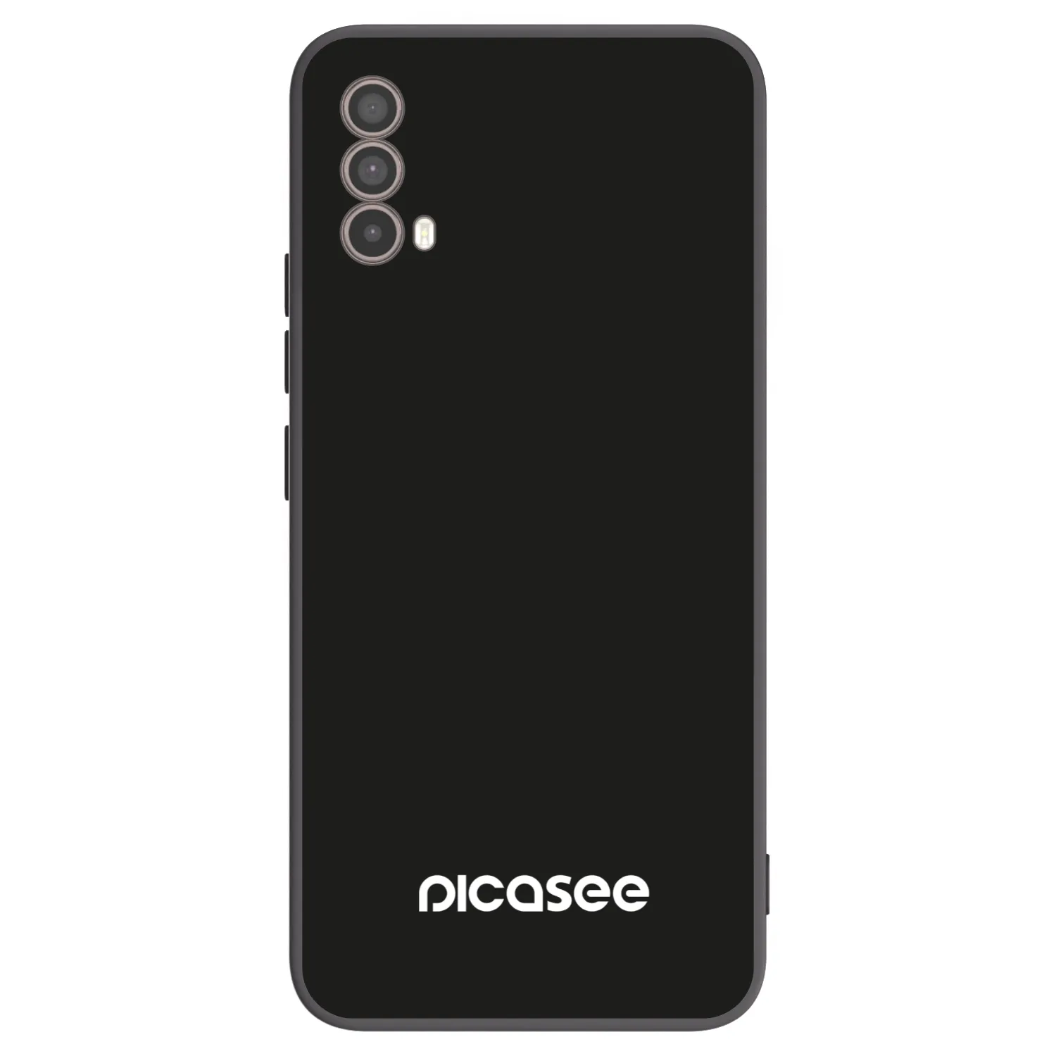 Picasee husă neagră din silicon pentru Motorola Moto E40 - Picasee