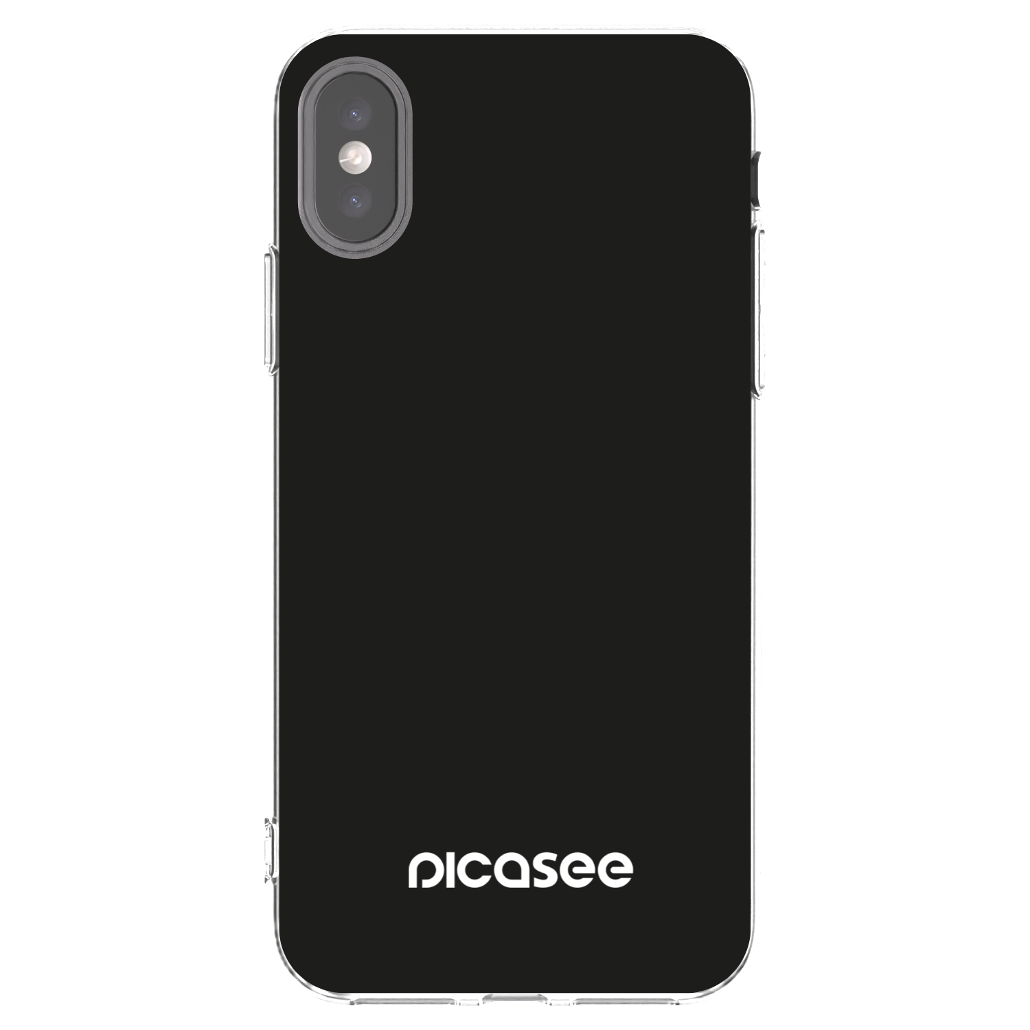 Picasee husă transparentă din silicon pentru Apple iPhone X/XS - Picasee