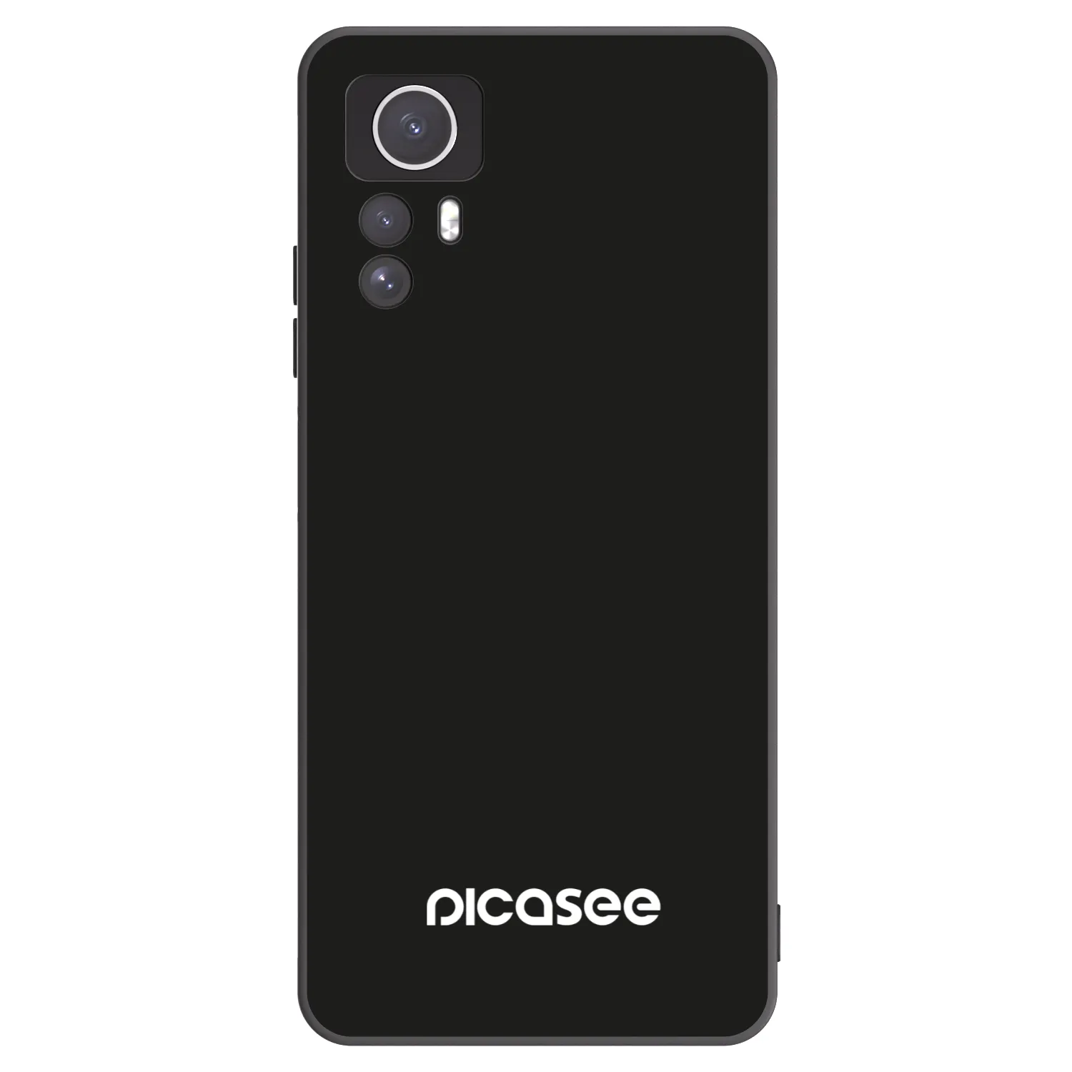 Picasee husă neagră din silicon pentru Xiaomi Redmi Note 12S - Picasee