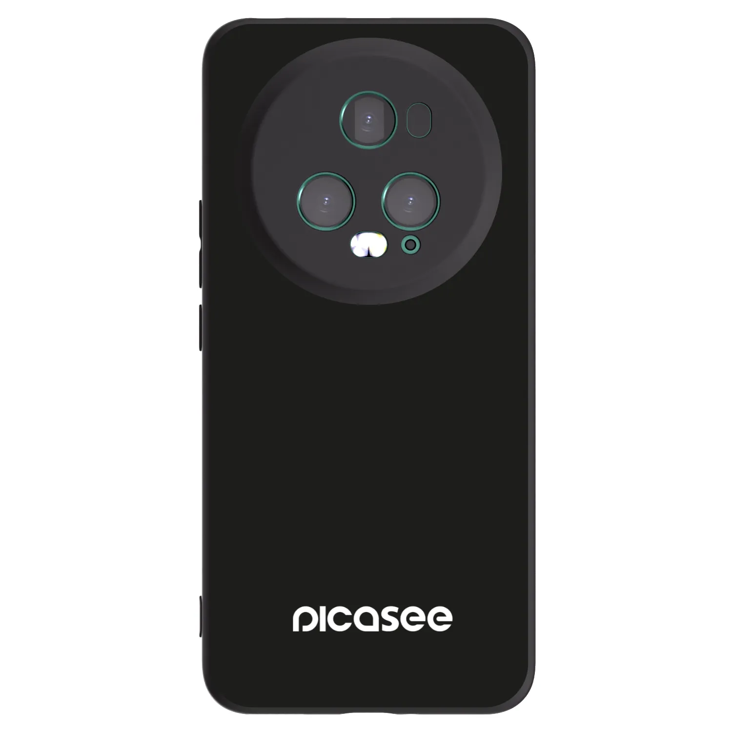 Picasee husă neagră din silicon pentru Honor Magic5 Pro - Picasee
