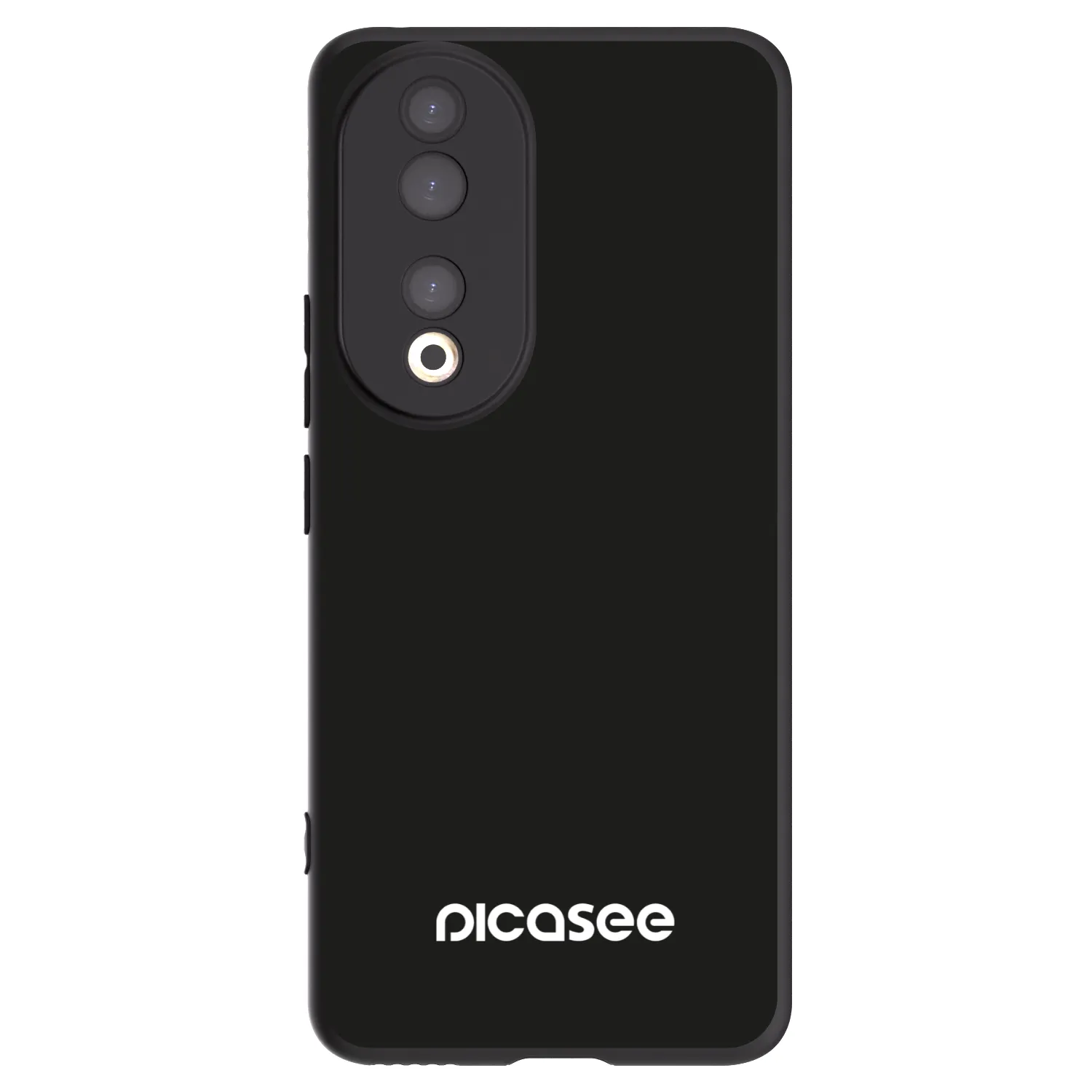 Picasee husă neagră din silicon pentru Honor 90 5G - Picasee