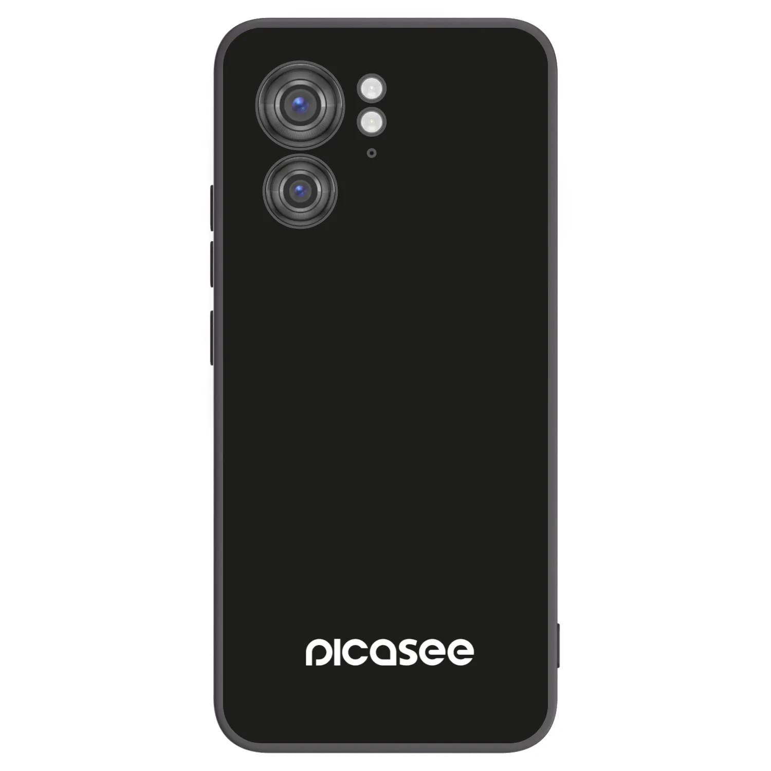 Picasee husă neagră din silicon pentru Motorola Edge 40 - Picasee
