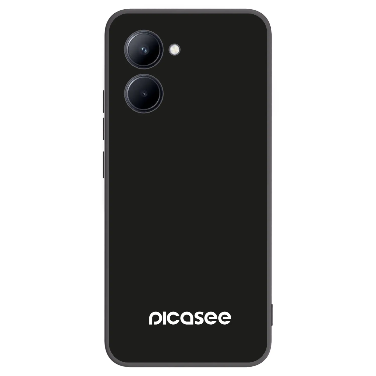 Picasee husă neagră din silicon pentru Realme C33 (2023) - Picasee