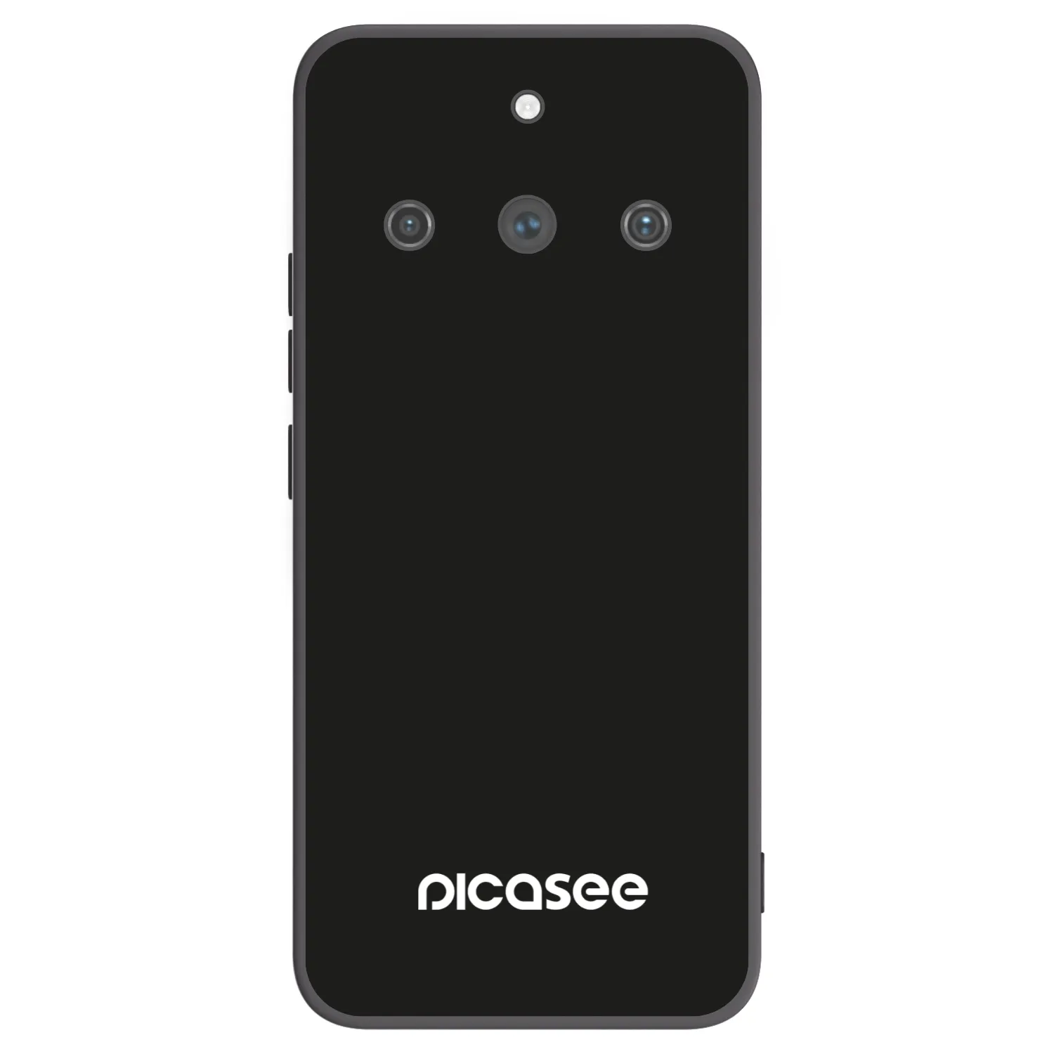 Picasee husă neagră din silicon pentru Realme 11 Pro+ - Picasee