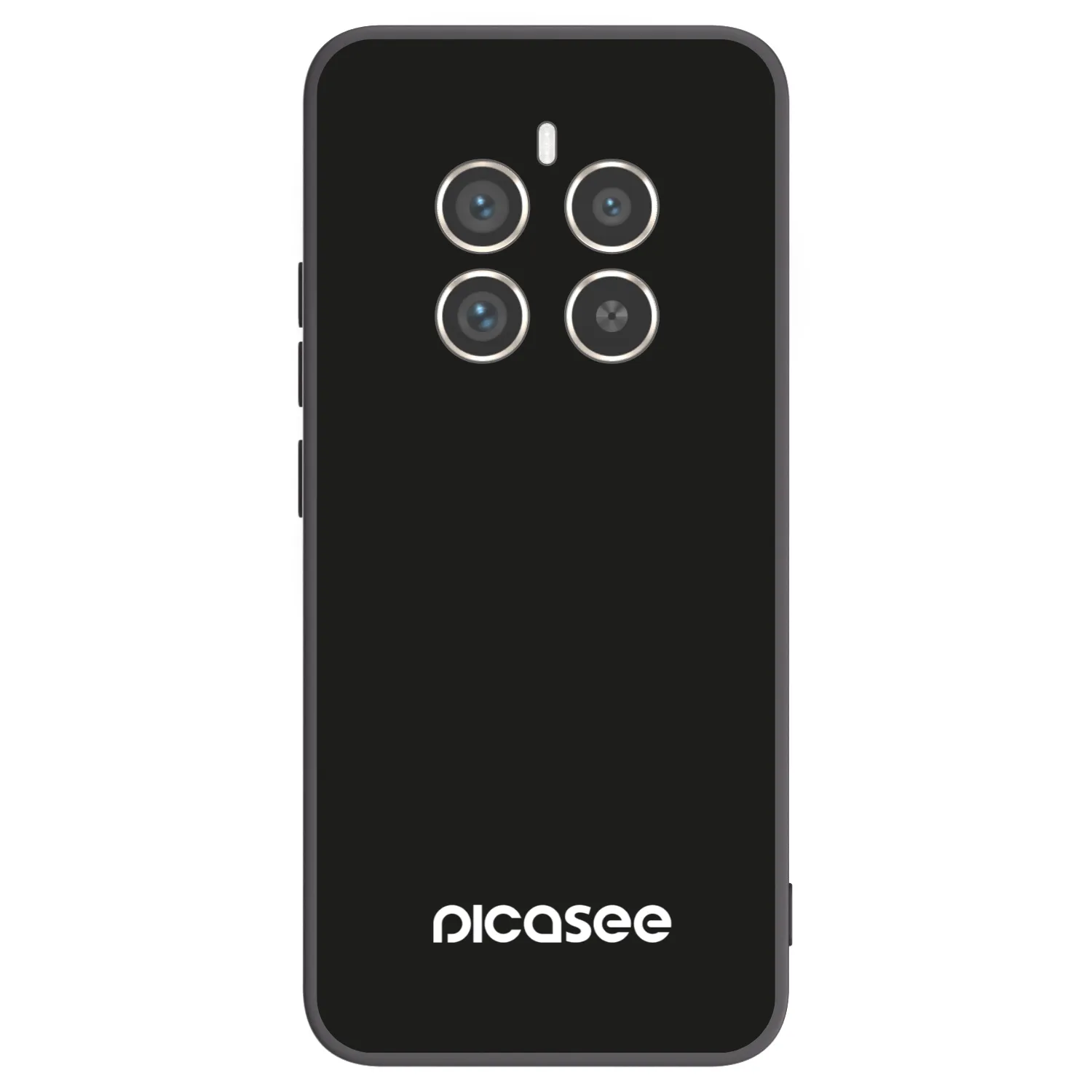 Picasee husă neagră din silicon pentru Realme 12 Pro 5G - Picasee