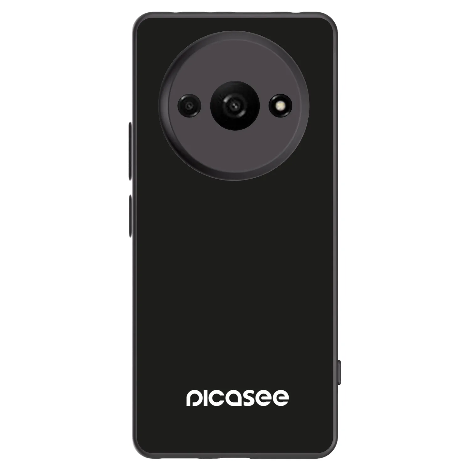 Picasee husă neagră din silicon pentru Xiaomi Redmi A3 - Picasee