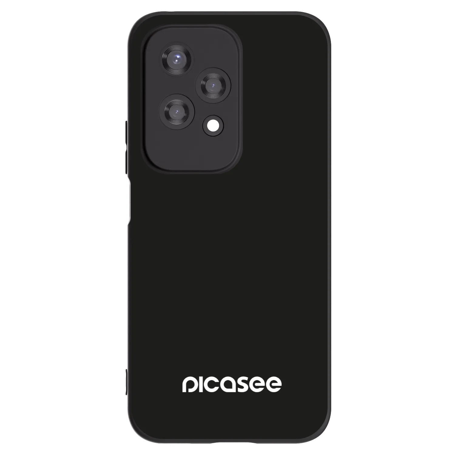 Picasee husă neagră din silicon pentru Honor 200 Lite - Picasee