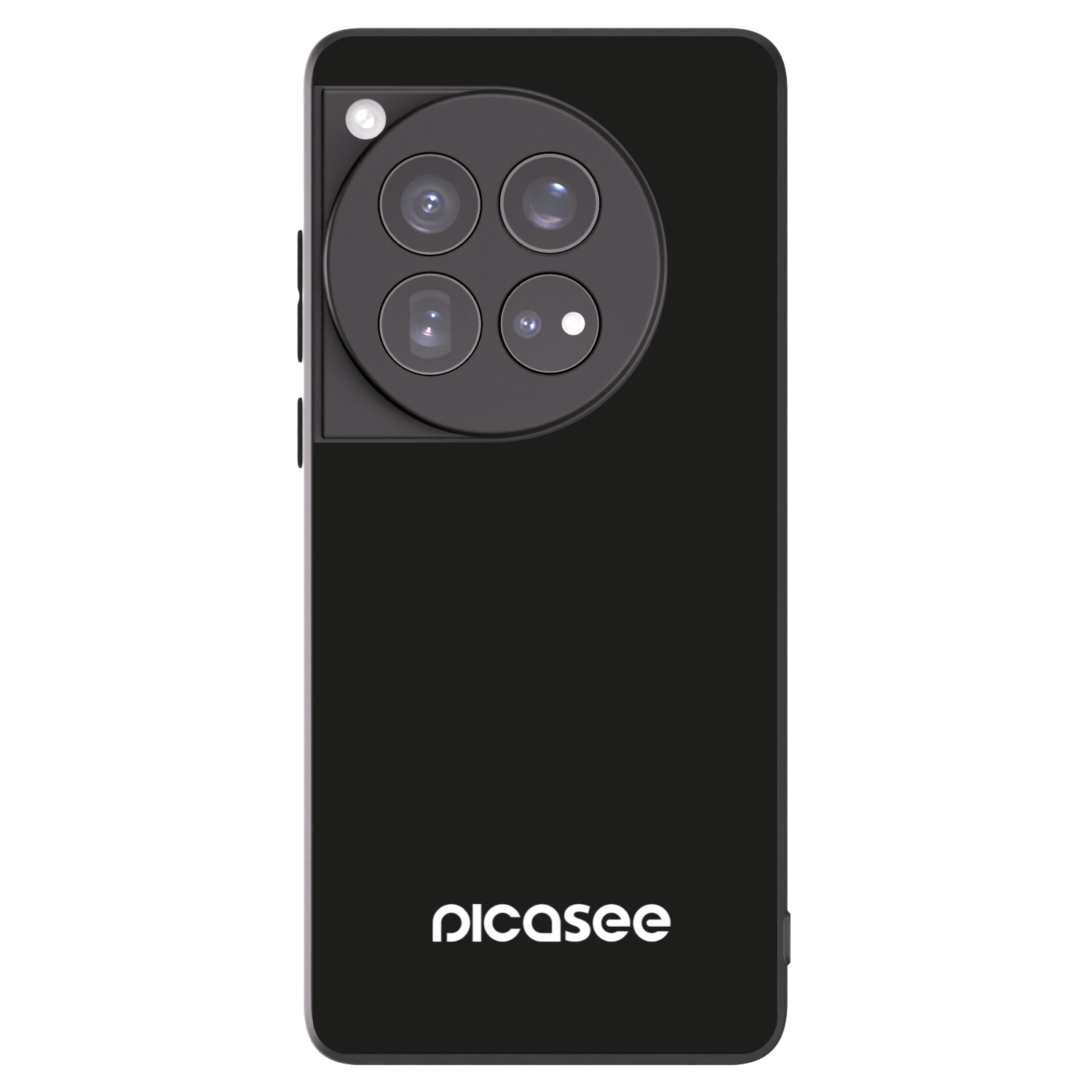 Picasee husă neagră din silicon pentru OnePlus 12 5G - Picasee
