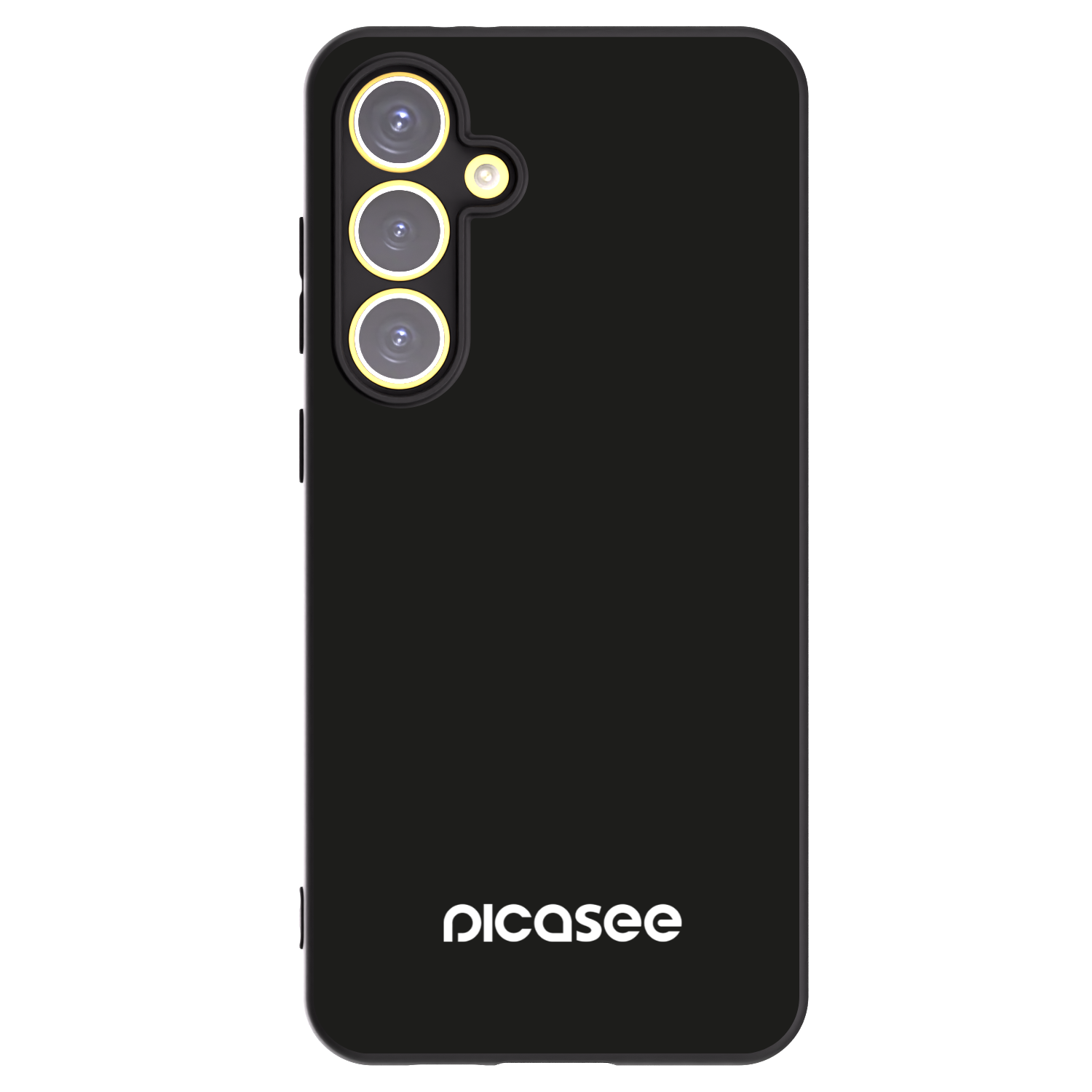 Picasee husă neagră din silicon pentru Samsung Galaxy S24 FE S721B - Picasee