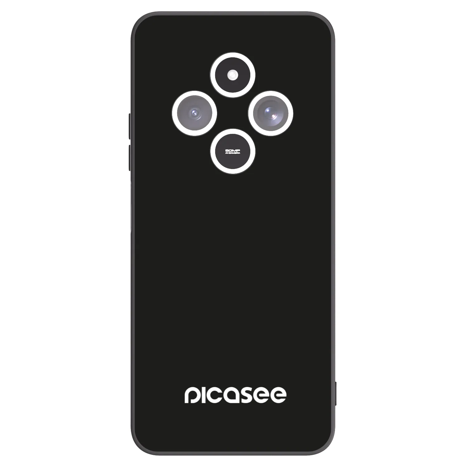 Picasee husă neagră din silicon pentru Xiaomi Redmi 14C - Picasee