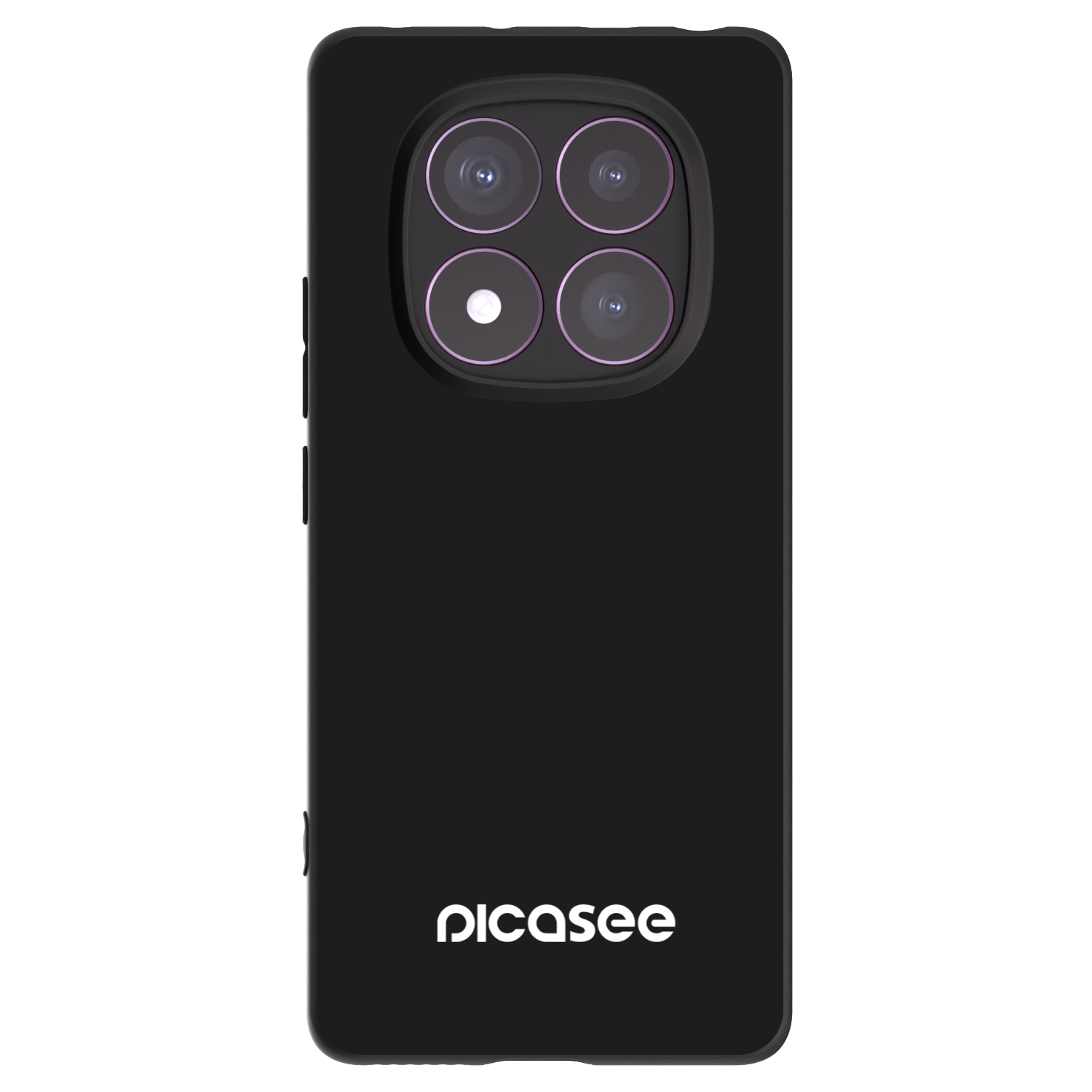 Picasee husă neagră din silicon pentru Xiaomi Redmi Note 14 Pro 4G - Picasee