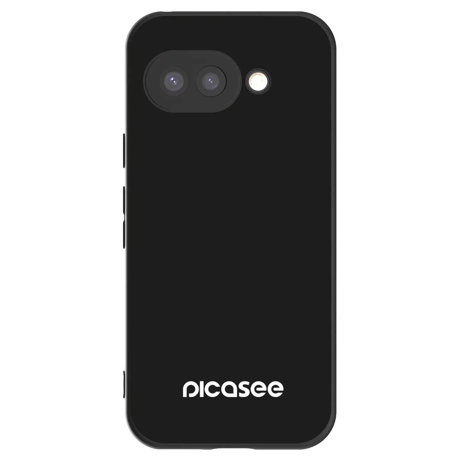 Picasee husă neagră din silicon pentru Google Pixel 9a - Picasee