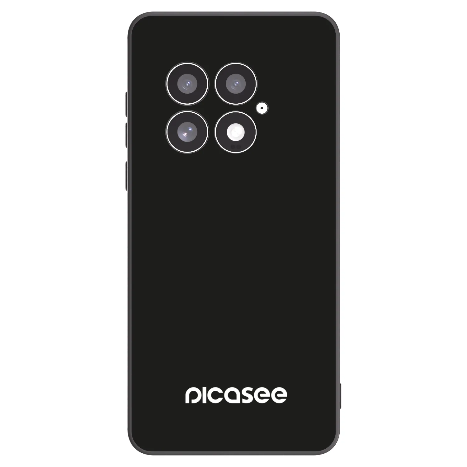 Picasee husă neagră din silicon pentru OnePlus 13 5G - Picasee