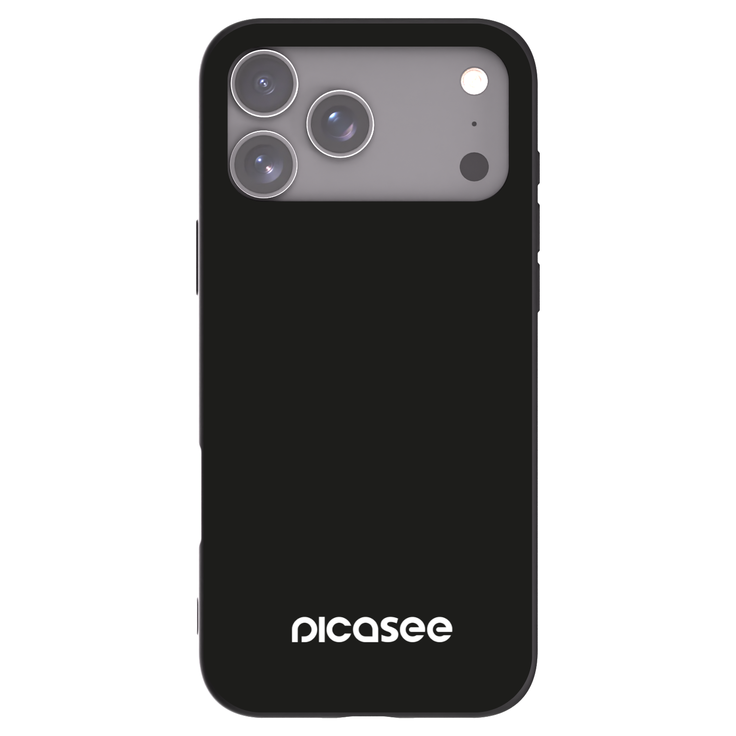 Picasee husă neagră din silicon pentru Apple iPhone 17 Pro Max - Picasee