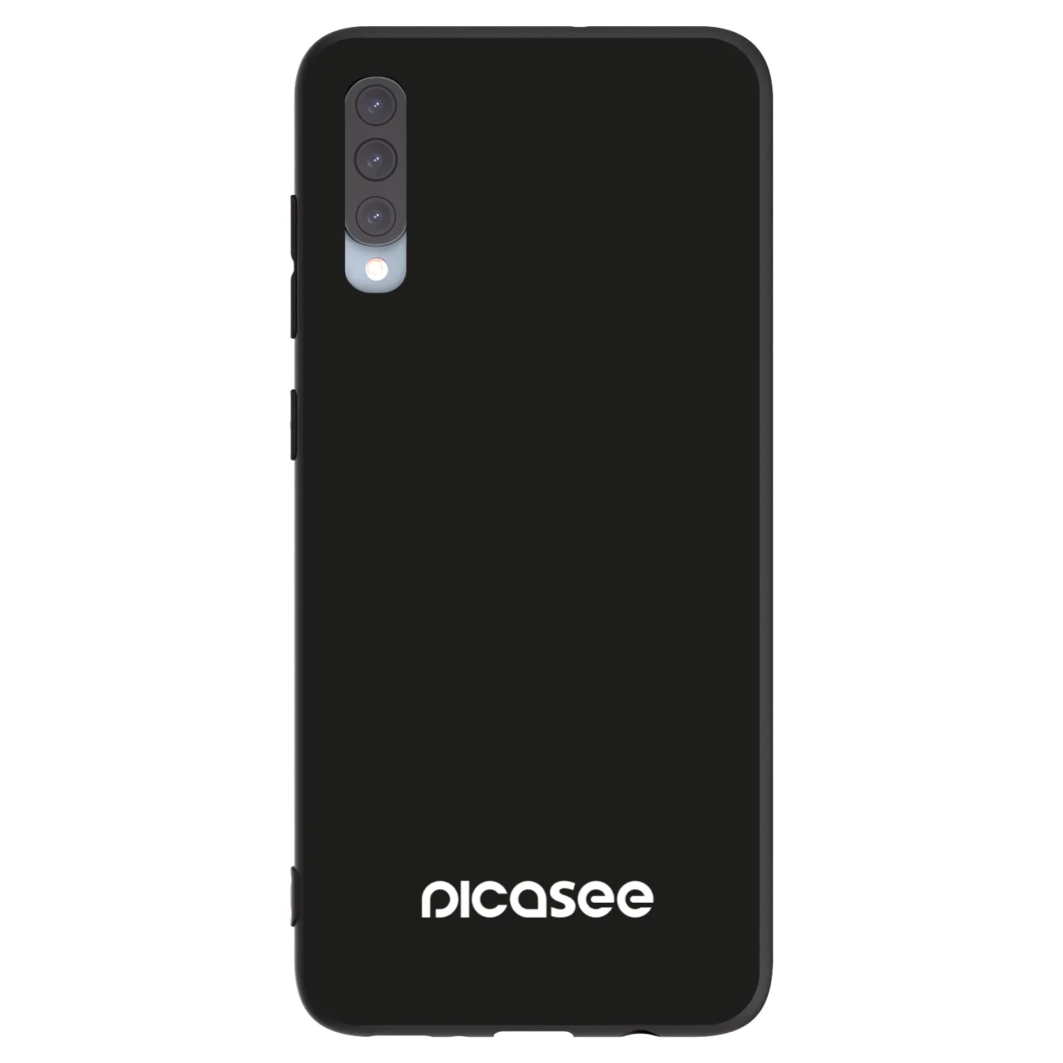 Picasee husă neagră din silicon pentru Samsung Galaxy A70 A705F - Picasee
