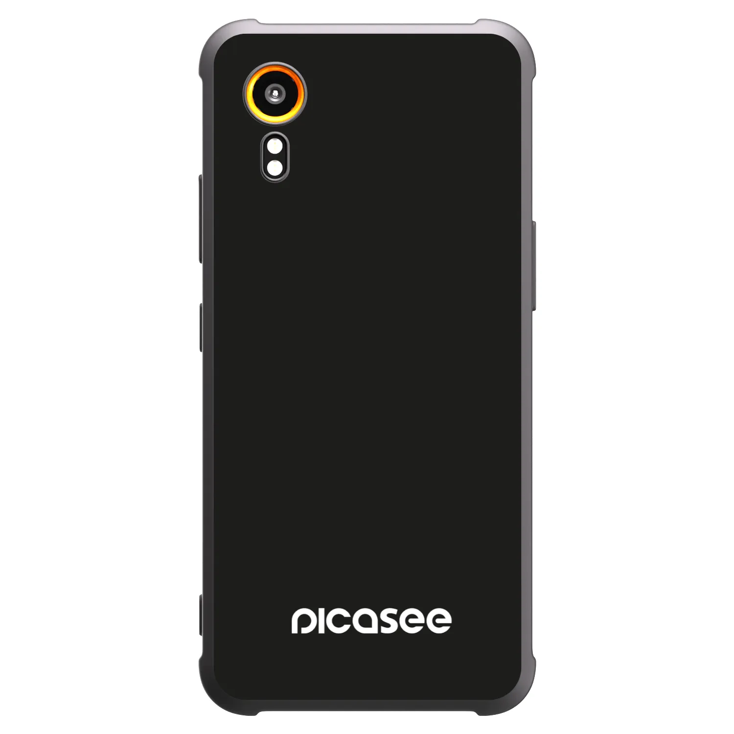Picasee husă neagră din silicon pentru Samsung Galaxy Xcover 7 - Picasee