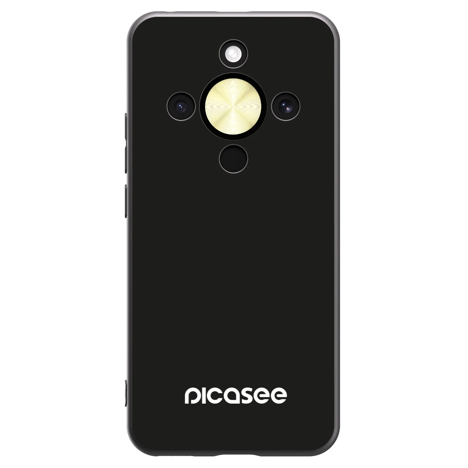 Picasee husă neagră din silicon pentru Honor Magic8 Lite 5G - Picasee