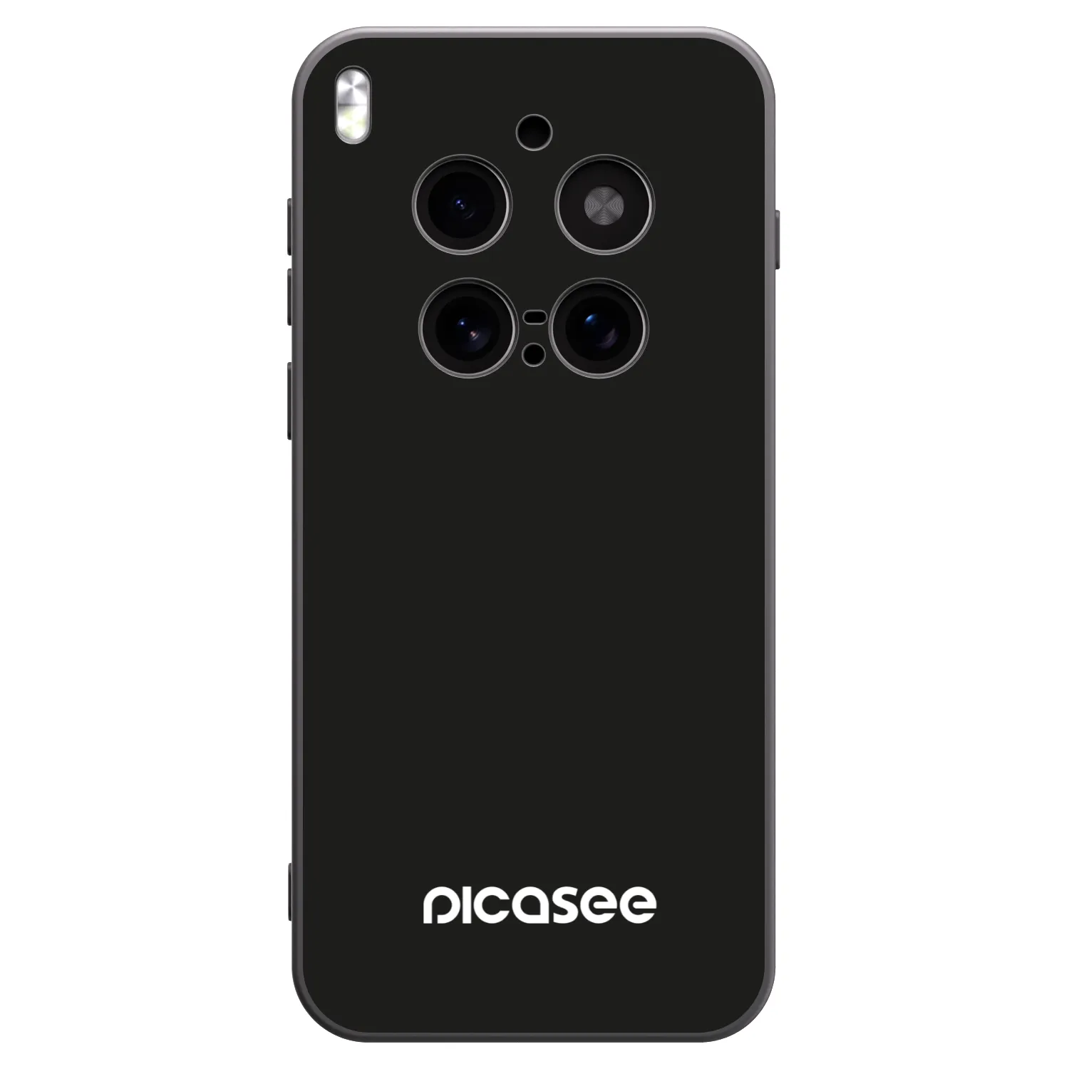 Picasee husă neagră din silicon pentru Vivo X300 Pro - Picasee