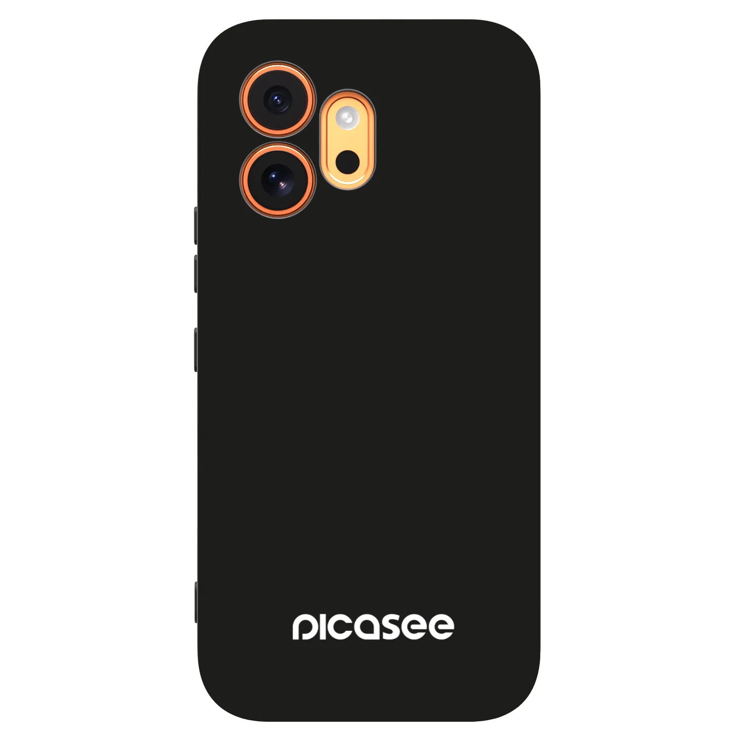 Picasee husă neagră din silicon pentru Honor 600 - Picasee