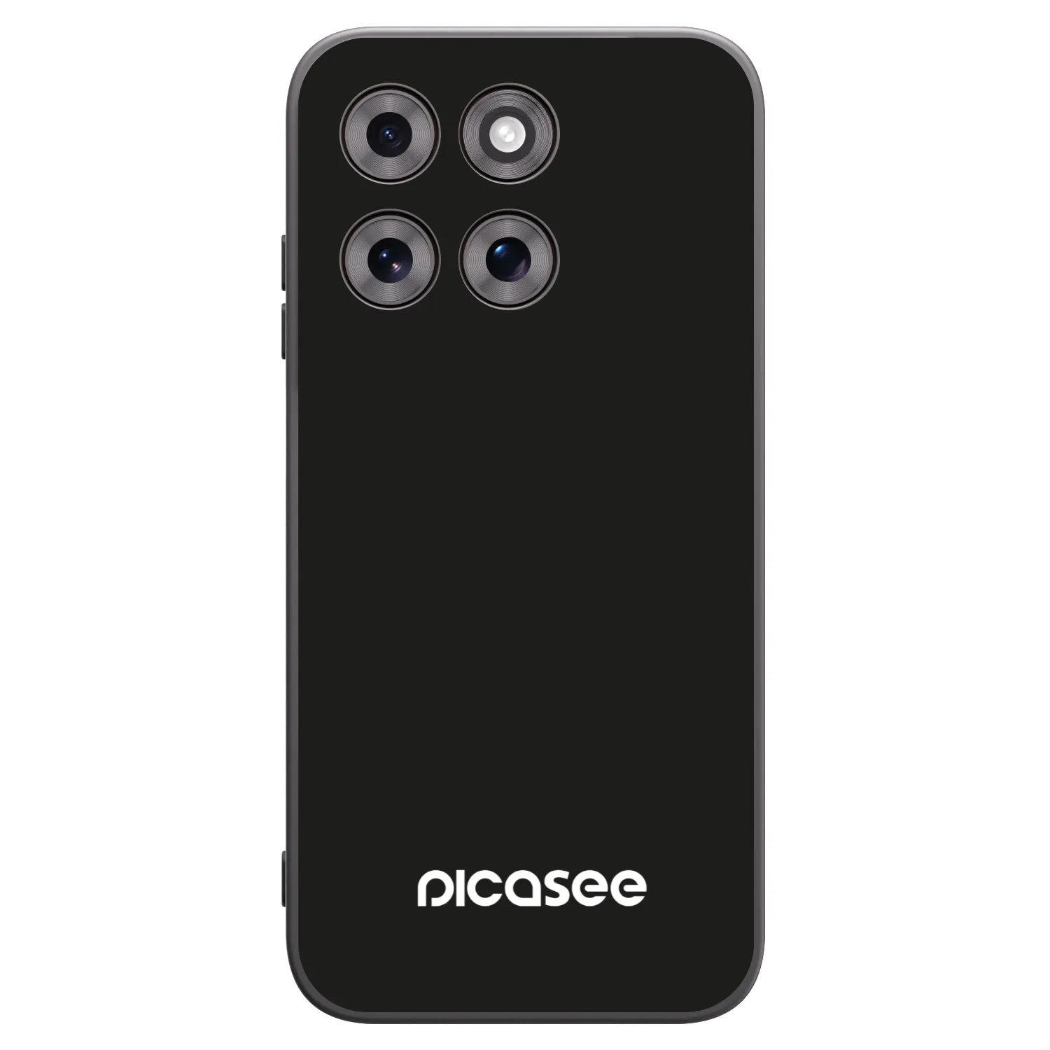 Picasee husă neagră din silicon pentru Motorola Moto G77 - Picasee