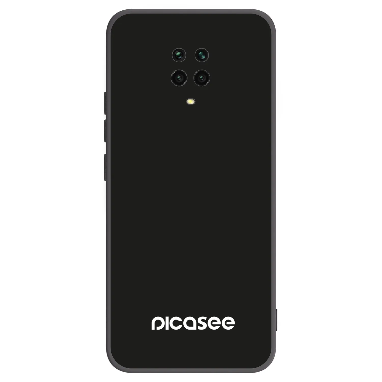 Picasee husă neagră din silicon pentru Xiaomi Redmi Note 9S - Picasee