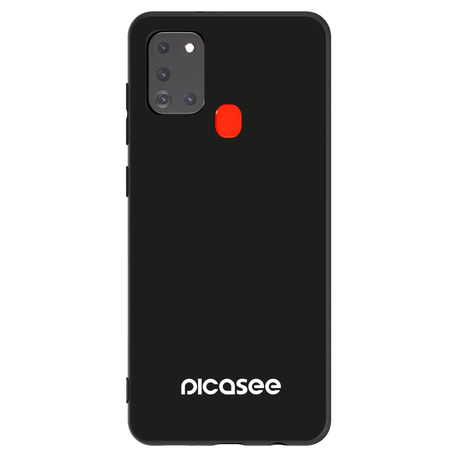 Picasee husă neagră din silicon pentru Samsung Galaxy A21s - Picasee