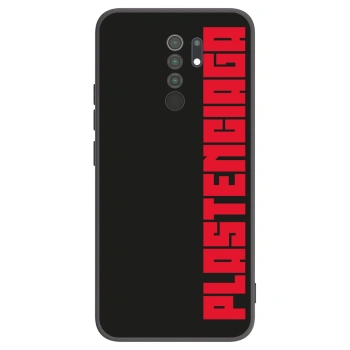 Picasee husă neagră din silicon pentru Xiaomi Redmi 9 - Plastenciaga
