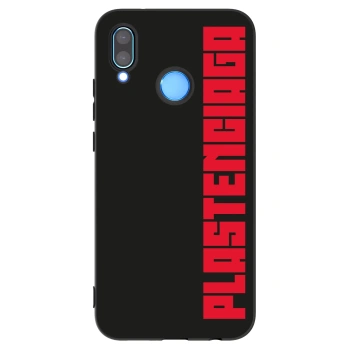 Picasee husă neagră din silicon pentru Huawei P20 Lite - Plastenciaga