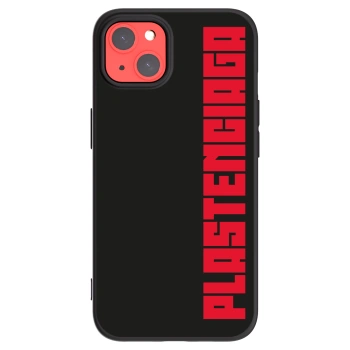 Picasee husă neagră din silicon pentru Apple iPhone 13 - Plastenciaga