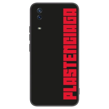 Picasee husă neagră din silicon pentru Vivo Y11s - Plastenciaga