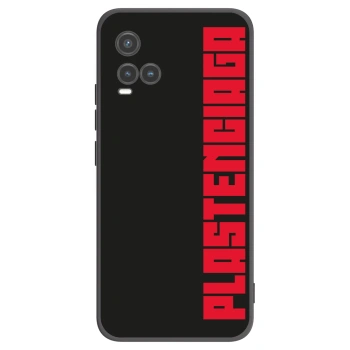 Picasee husă neagră din silicon pentru Vivo Y33s - Plastenciaga