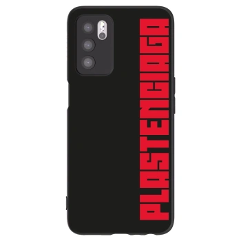 Picasee husă neagră din silicon pentru OPPO A16 - Plastenciaga