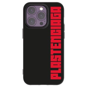 Picasee husă neagră din silicon pentru Apple iPhone 14 Pro - Plastenciaga