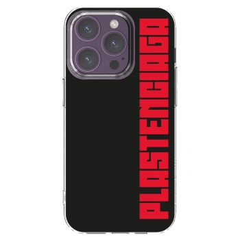 Picasee husă transparentă din silicon pentru Apple iPhone 14 Pro - Plastenciaga