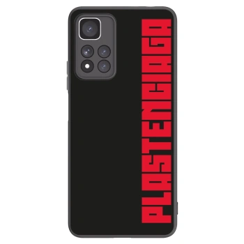 Picasee husă neagră din silicon pentru Xiaomi Redmi Note 11 Pro+ 5G - Plastenciaga