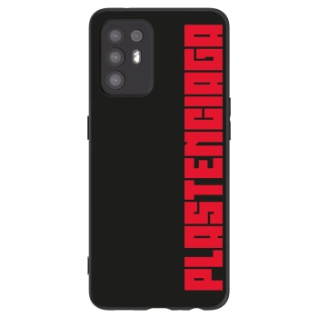Picasee husă neagră din silicon pentru OPPO A94 5G - Plastenciaga