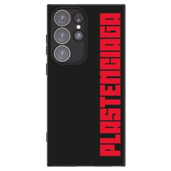Picasee husă neagră din silicon pentru Samsung Galaxy S23 Ultra 5G - Plastenciaga