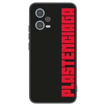 Picasee husă neagră din silicon pentru Xiaomi Redmi Note 12 5G - Plastenciaga