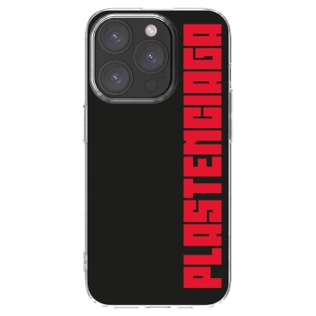 Picasee husă transparentă din silicon pentru Apple iPhone 15 Pro - Plastenciaga