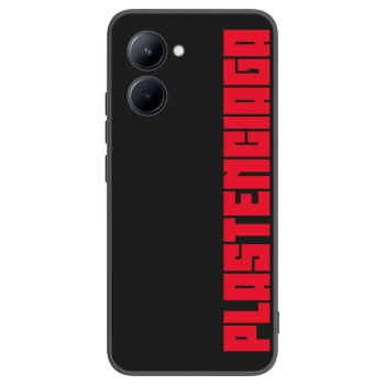 Picasee husă neagră din silicon pentru Realme C33 (2023) - Plastenciaga