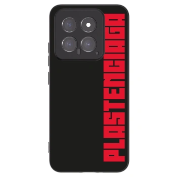 Picasee husă neagră din silicon pentru Xiaomi 14 - Plastenciaga