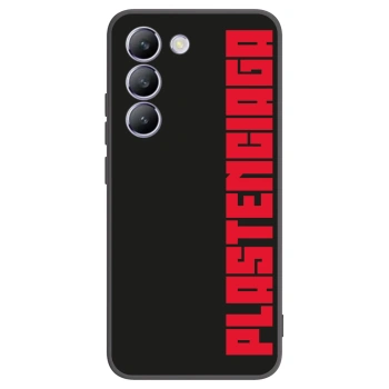 Picasee husă neagră din silicon pentru Vivo V40 SE 5G - Plastenciaga