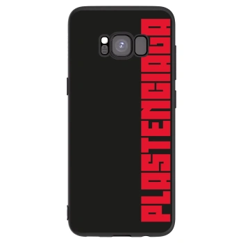 Picasee husă neagră din silicon pentru Samsung Galaxy S8 G950F - Plastenciaga
