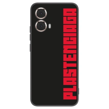 Picasee husă neagră din silicon pentru Motorola Moto G85 - Plastenciaga