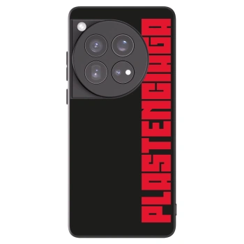 Picasee husă neagră din silicon pentru OnePlus 12 5G - Plastenciaga