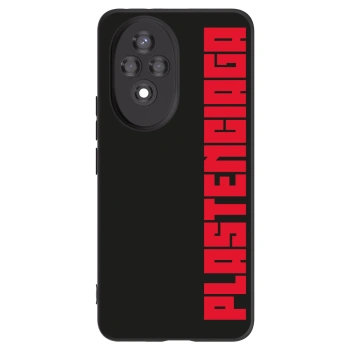 Picasee husă neagră din silicon pentru Honor 200 Pro 5G - Plastenciaga
