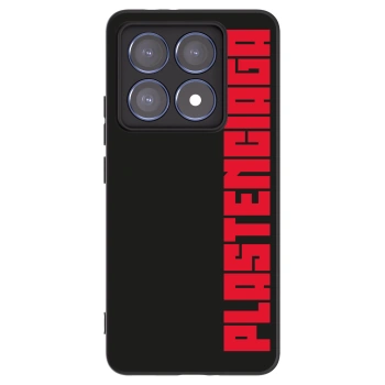 Picasee husă neagră din silicon pentru Xiaomi 14T Pro - Plastenciaga