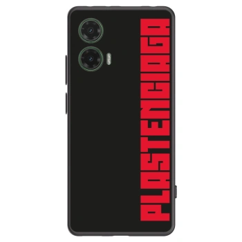 Picasee husă neagră din silicon pentru Motorola Moto G35 5G - Plastenciaga